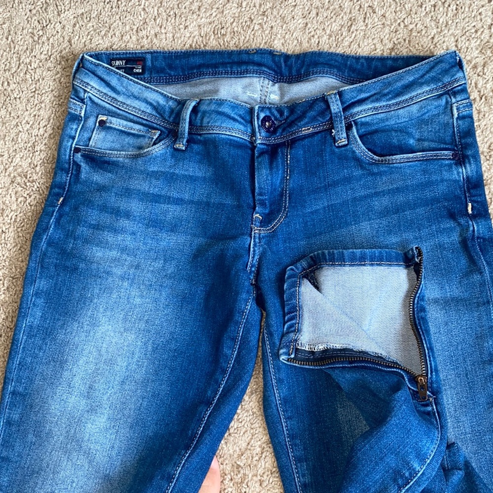 Pepe jeans skinny low waist like new